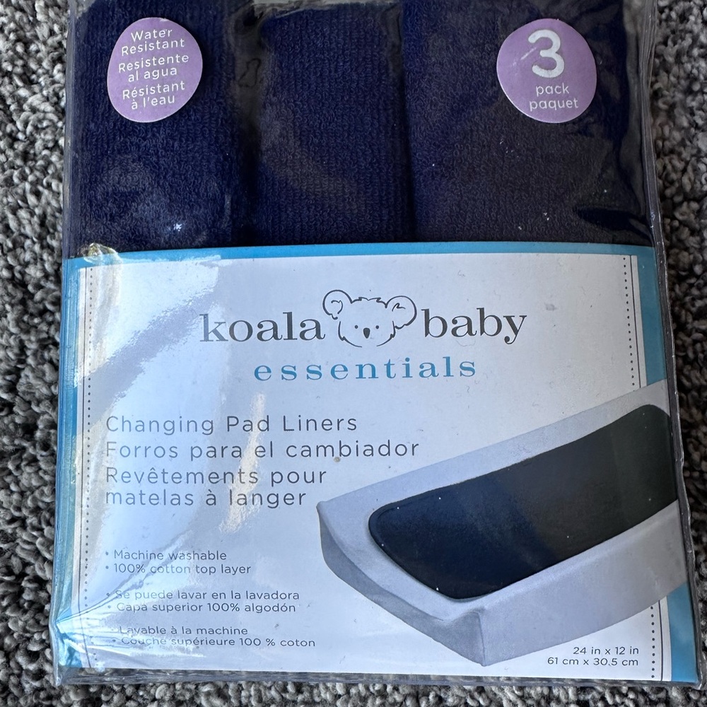 Koala Kids Essentials Navy Liners